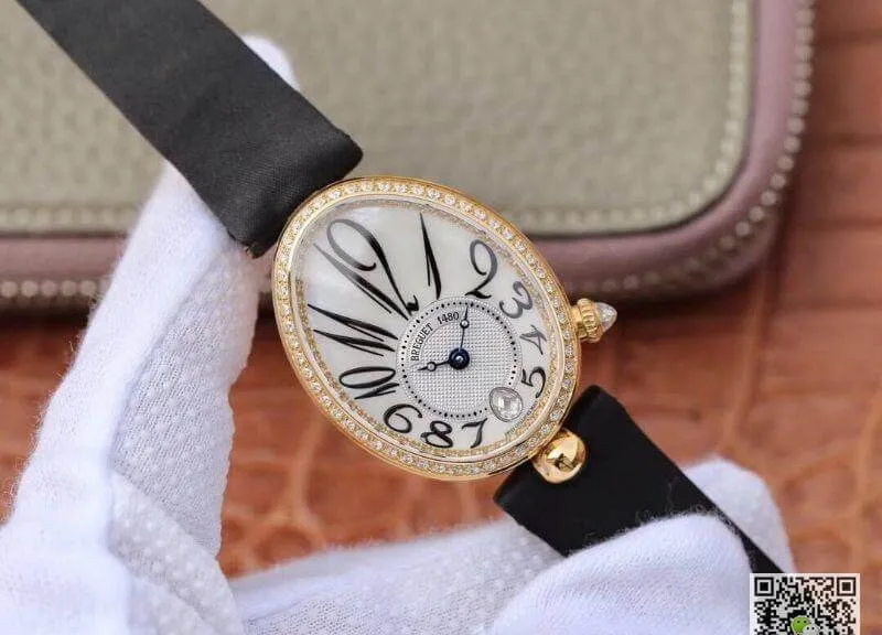 Breguet Reine de Naples 8918BA 58 864.D00D Ladies 18K Yellow Gold ZF Factory 1:1 Best Edition Replica Watch Swiss ETA6T51